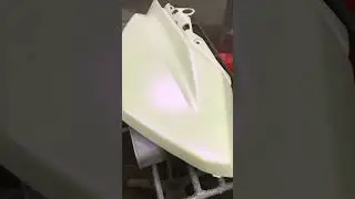 Repaint putih lembayung ungu