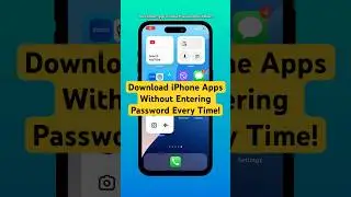 Download iPhone Apps Without Entering Password Every Time! 