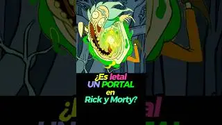 ¿Es Letal la Pistola de PORTALES en RICK Y MORTY? #ricksanchez #rickandmorty