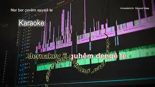 Nar ber çavêm Xeyalê te (Rezgar Oskan) - Karaoke Kurdi