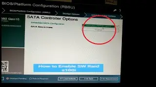 How to Enable SW Raid s100i  Server HP Gen10 | Controller HP G10