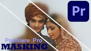 Masking in Premiere pro. Mask edge. Mask border. Mask stroke. Hindi mai.