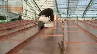 Медная кровля. Монтаж