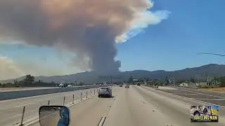 BIG FIRE IN CALIFORNIA