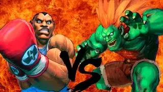 USF4 PC - KrisRon (Boxer) Vs Cast Blanka (Blanka) [60 fps]