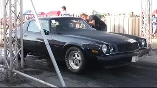 Chevrolet Camaro 1979 Vs Audi 80 Drag Race