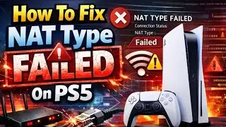 How To Fix NAT Type Failed On PS5(2026) Easy and in a few steps.