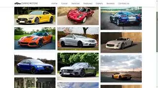Responsive Car Selling Website using html css javascript and swiper JS