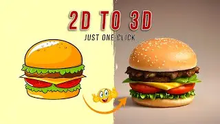 Convert 2d to 3d image with AI | Stylar AI image generator | 2d to 3d Image