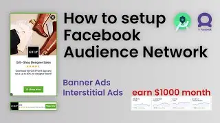 How to setup Facebook Audience Network for Android apps 2021💡| Step by step | earn 💰$1000 pre month⚡