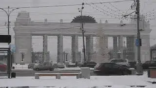 Заснежанная Москва