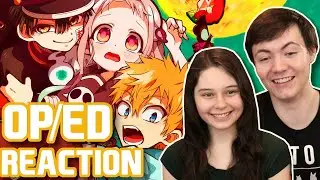 Toilet Bound Hanako-kun Opening & Ending REACTION! (Reaction/Review)