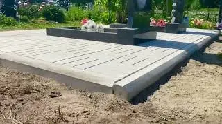 Как самому выложить плитку на кладбище на могилу чтобы потом не переделывать