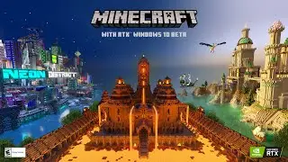 Стрим играем в Minecraft RTX!