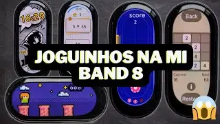 Aprenda: Como instalar jogos na sua Mi Band 8 - Smartband Xiaomi #tech