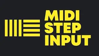 Input notes like a step sequencer in Ableton Live
