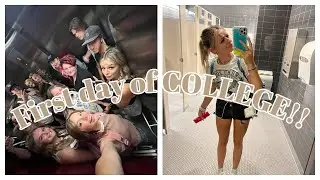 my FIRST DAY of COLLEGE