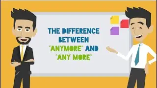 ANY MORE and ANYMORE || Learn English with Sam and Sameer - Episode 3