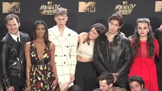 Cast of 13 Reasons Why @ MTV Movie and TV Awards