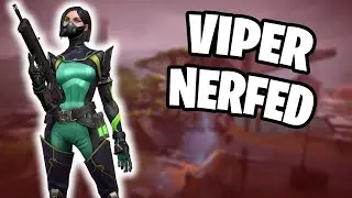ALL Viper Nerfs in Valorant (New Act)
