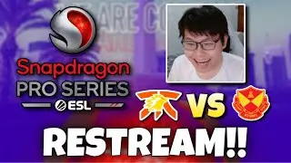 FNATIC ONIC VS SRG!! SNAPDRAGON WATCH PARTY!! 🔴