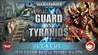 Astra Militarum vs Tyranids Warhammer 40K Battle Report 10th Edition 2000pts