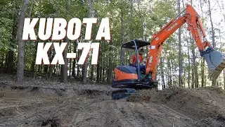 Kubota Kx-71 | PREPPING THE LAND!