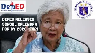 DEPED SCHOOL CALENDAR AND ACTIVITIES FOR SY 2020-2021