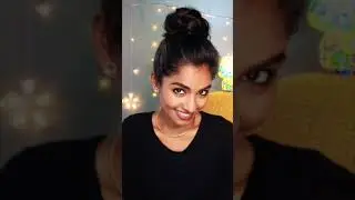 1 min hair bun👱‍♀️ Cool hack🧚🏻‍♀️ 