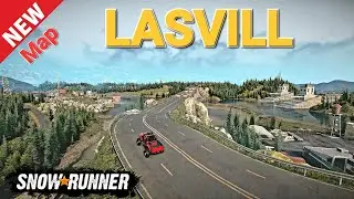 New Map LASVILL In SnowRunner