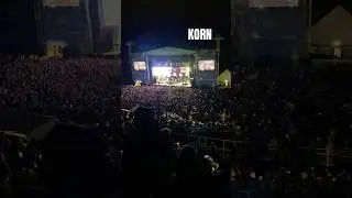 Flash...KORN🎸💥 #korn #rockmusic #england #scarborough #rockconcert #rock #funnyshorts #livemusic