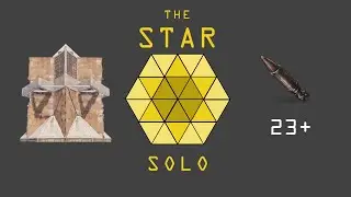 STAR - A Simple SOLO BUNKER Base with HIDDEN loot - RUST 2024