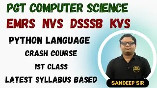 EMRS PGT Computer Science Classes on Python - Features, Identation, Execution Modes & Tokens