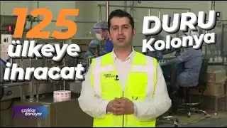 Kolonya Nasıl Üretilir? (Duru fabrikasına gittik)