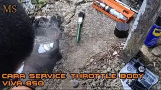 CARA SERVICE THROTTLE BODY PERODUA VIVA