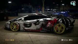Need for Speed 2015 Lamborghini Best car to Customisation | Top 5 Batman Paint Job |Commun