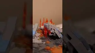 Part 4 - Terrain Updates - Building Raffimar in LEGO #shorts