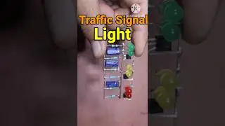 Automatic Traffic Light Control Using BC547 Transistor |
