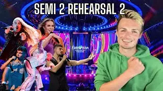 Semi final 2 (Part 2) 2nd Rehearsal // REACTION!