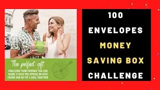 100 Envelopes Money Saving Box Challenge - Saving Money Organizer for Cash for Saving