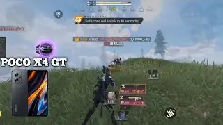 POCO X4 GT VERY HIGH GRAPHICS + MAX FRAME RATE l CALL OF DUTY MOBILE GAME PLAY