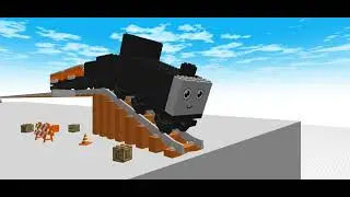 TOMICA Thomas & Friends Short 16: Neville Gets Bumped In Draw bricks