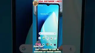 How do I reset my locked Realme C35? #shorts #ytshortsvideo #shortsfeed #gsmsoftwarelab73