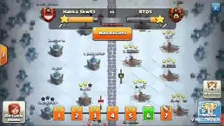 CWL attack replay || Clash Of Clans