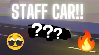 I WAS GIVEN THE STAFF CAR IN TAXI BOSS!!!