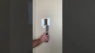 Easiest way to patch drywall 🙌🏻 #drywall #diy #construction #homeimprovement #remodel