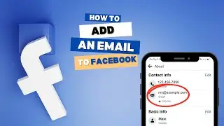 How to Add an Email to Your Facebook Account | Simple Steps