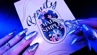 ASMR Tracing Words on Boxes (No Talking) Tingly Writing Sounds for Sleep😴