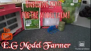 Unboxing stuff for the model farm!