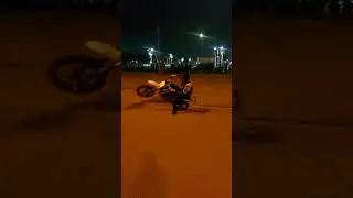 Засейвился на питбайке  